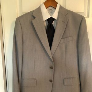Charles Tyrwhitt Light Grey/Gray Slim Fit Suit